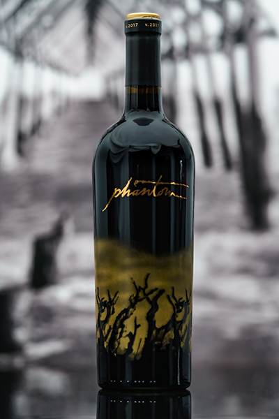 Black Bottle of Wine