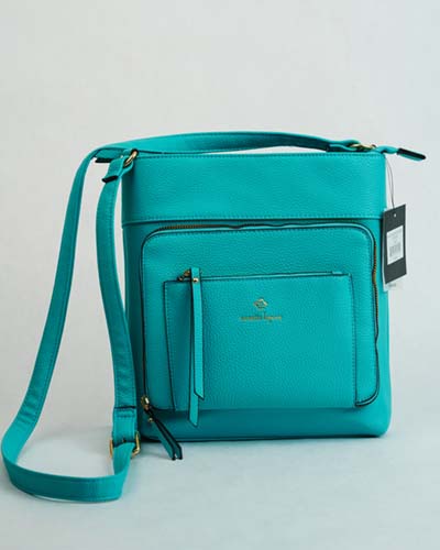 Teal purse
